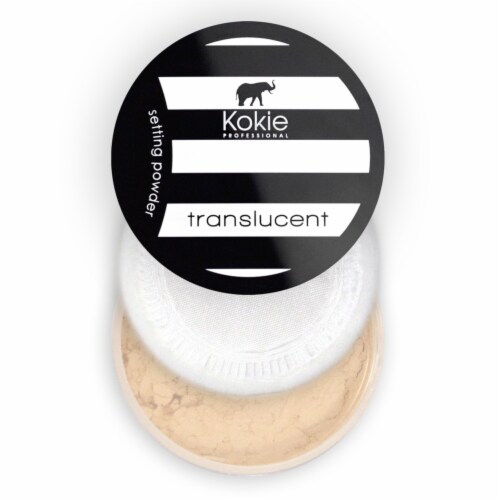 Kokie Professional Translucent Natural Translucent Setting Powder Perspective: front