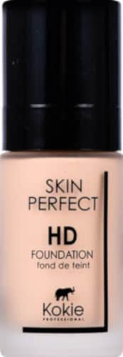 Kokie Professional Skin Perfect HD Foundation Medium Coverage 20C Perspective: front