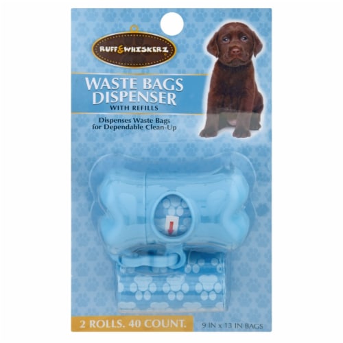 Ruff & Whiskerz Waste Bags Dispenser with Refills Perspective: front