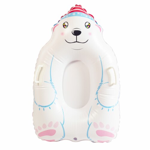 large inflatable polar bear