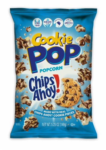 Chips Ahoy! Cookie Pop Popcorn Perspective: front