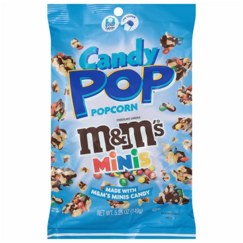Candy Pop® M&M's® Minis Coated Popcorn Perspective: front