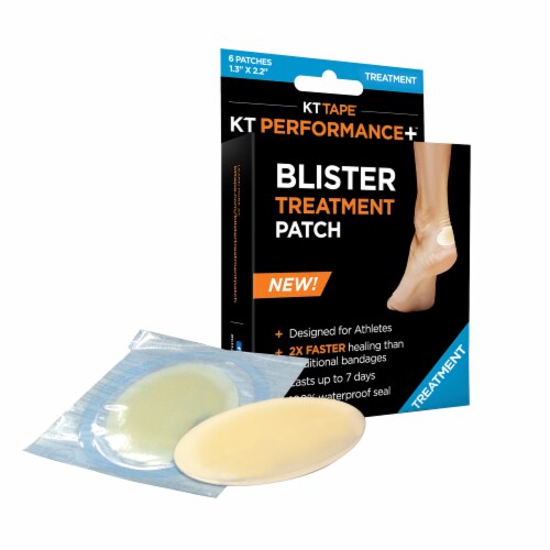 KT Tape Performance + Blister Treatment Patches Perspective: front