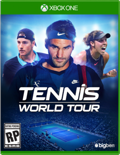 Tennis World Tour (Xbox 1) Perspective: front