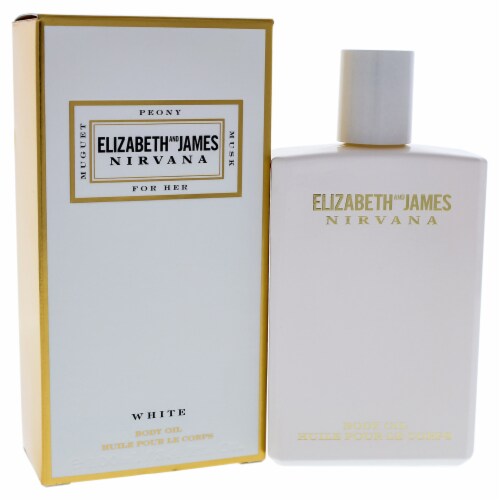 Elizabeth and James Nirvana White Body Oil 3.4 oz Perspective: front