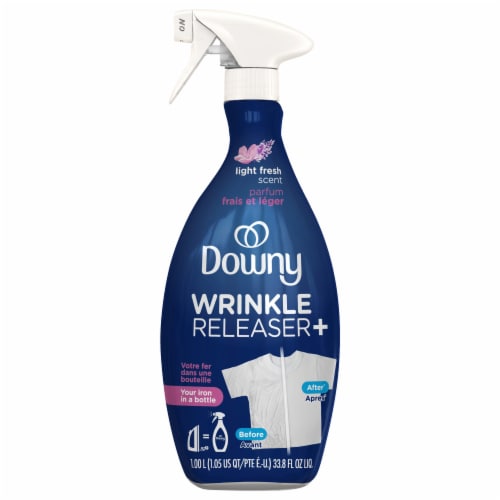 Downy Light Fresh Scent Wrinkle Releaser Fabric Spray Perspective: front