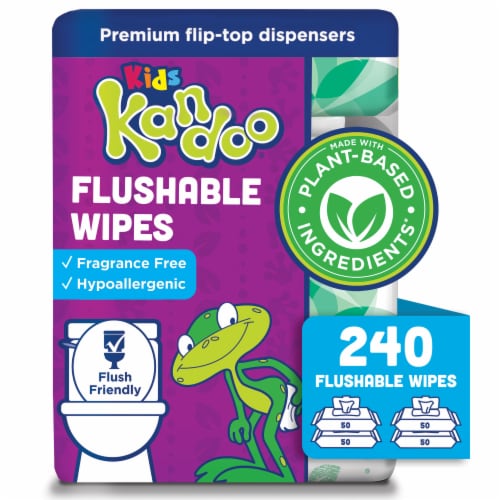 Kandoo® Sensitive Flushable Wipes, 200 ct - Gerbes Super Markets