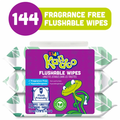 Kandoo® Sensitive Flushable Wipes, 3 pk / 48 ct - Gerbes Super Markets