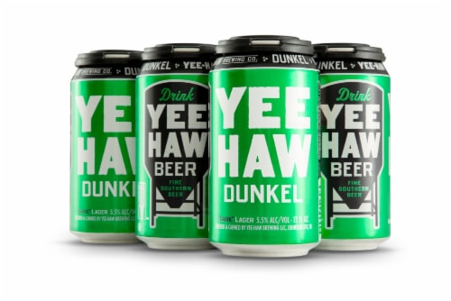 Yee-Haw Brewing Lager Perspective: front