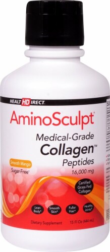 Health Direct  AminoSculpt® Collagen Sugar-Free   Smooth Mango Perspective: front