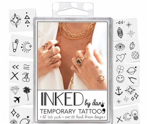 Inked By Dani Temporary Tattoos - Little Tats Perspective: front