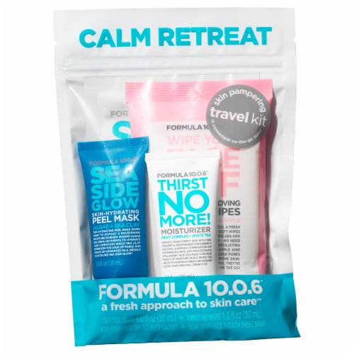 Formula 10.0.6 Calm Retreat Travel Kit Perspective: front