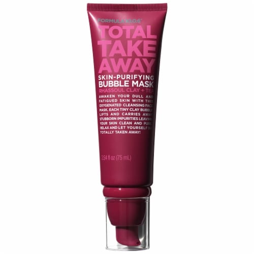 Formula 10.0.6 Total Take Away Skin-Purifying Rhassoul Clay & Tea Bubble Mask Perspective: front