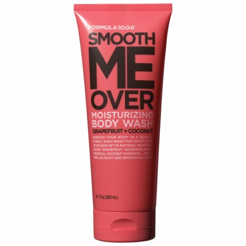 Formula 10.0.6® Smooth Me Over Grapefruit + Coconut Moisturizing Body Wash Perspective: front