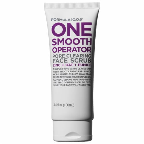 Formula 10.0.6 One Smooth Operator Pore Clearing Face Scrub Perspective: front