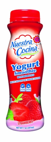 Nuestro Fresa Strawberry Yogurt Smoothie 7 Fl Oz Fry S Food Stores