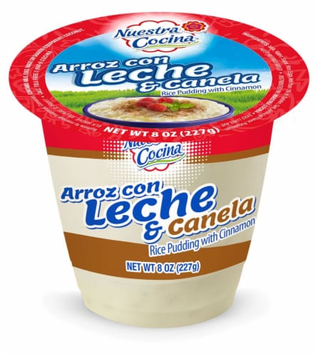 Nuestra Cocina® Homemade Arroz con Leche & Canela Rice Pudding Perspective: front