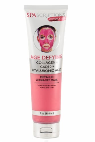 Spascriptions Metallic Age Defying Wash-Off Mask Perspective: front