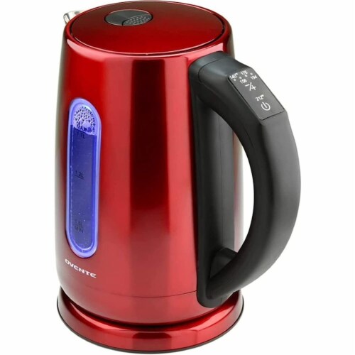 Ovente Electric Tea Kettle Stainless Steel, Red 1.7L, 1.7 L - Ralphs