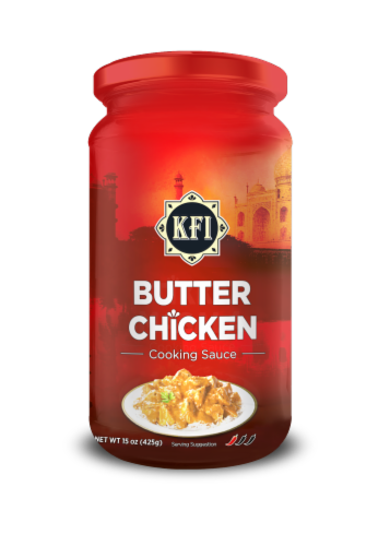 KFI Butter Chicken Cooking Sauce Perspective: front