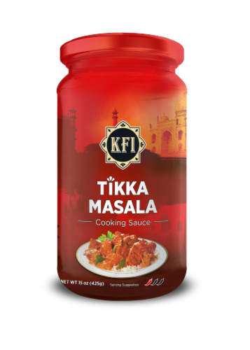 KFI Tikka Masala Cooking Sauce Perspective: front
