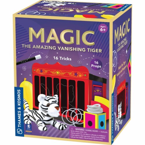 Thames & Kosmos The Amazing Vanishing Tiger Magic Set Perspective: front