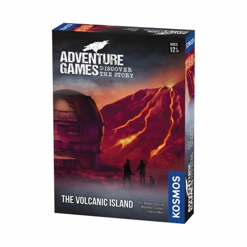 Thames & Kosmos Adventure Games: The Volcanic Island Board Game Perspective: front