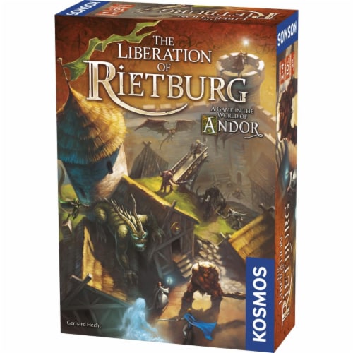 Thames & Kosmos Legends of Andor The Liberation of Rietburg Board Game Perspective: front
