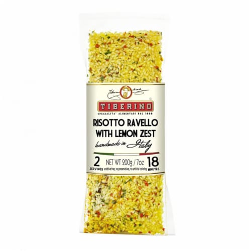 Tiberino Risotto Ravello With Lemon Zest Perspective: front