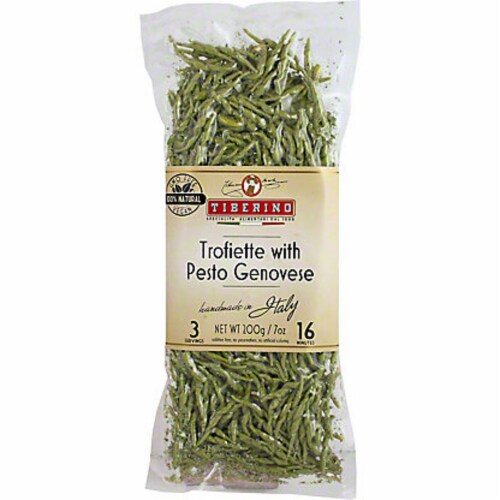 Tiberino Trofiette With Pesto Genovese Perspective: front