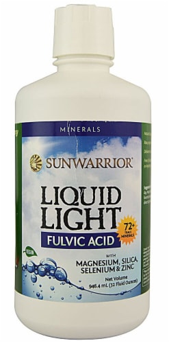 Sunwarrior  Liquid Light Fulvic Acid Perspective: front