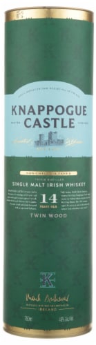 Knappogue Castle 14 Year Twin Wood Irish Whiskey Perspective: front