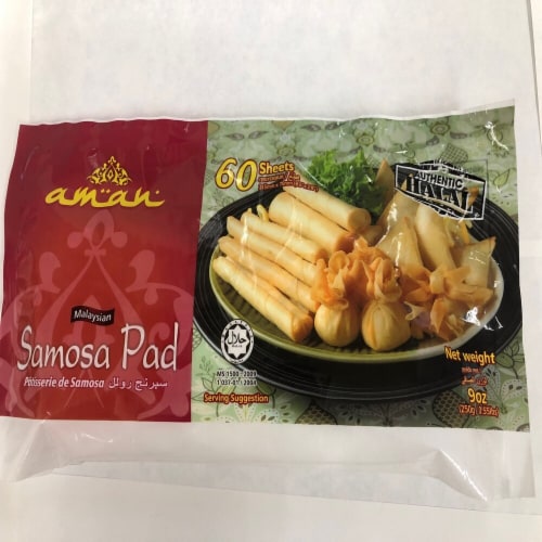Sadaf Samosa Pad Perspective: front