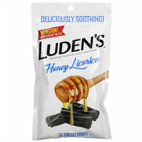 Luden's® Honey Licorice Throat Drops, 30 ct Mariano’s