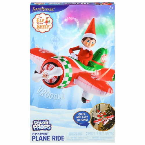The Elf on the Shelf Inflatable Plane Perspective: front