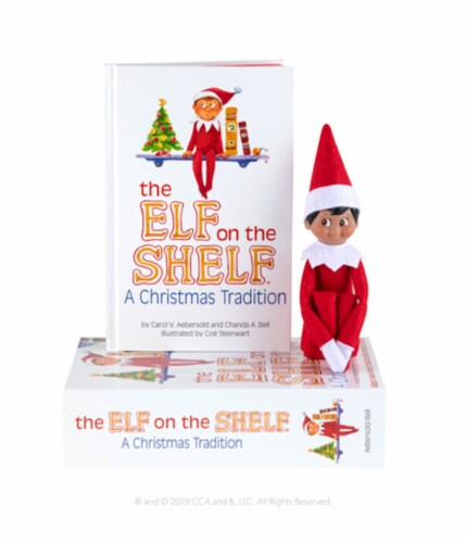 The Elf On The Shelf® Book and Boy Plush - Dark Perspective: front