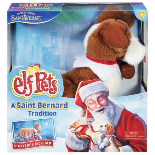The Elf on the Shelf® Elf Pets® A St. Bernard Tradition Perspective: front