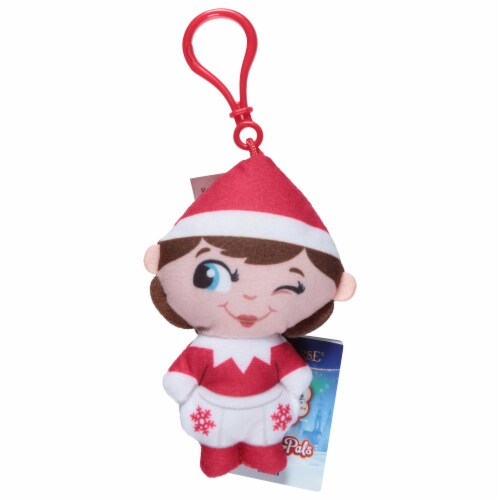 The Elf on the Shelf® Plushee Pals Mini Girl Blue Eyes Perspective: front