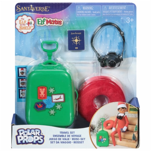 The Elf on the Shelf® Polar Props™ Travel Set Perspective: front