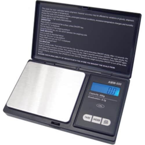 American Weigh Scales - Balanza de cocina digital, ninguno , Negro