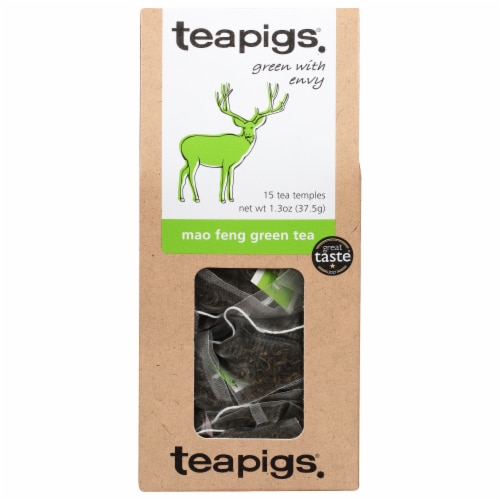 Teapigs® Mao Feng Green Tea Case Perspective: front