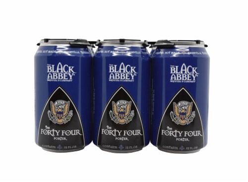 The Black Abbey Brewing Company The Forty Four Porter Perspective: front