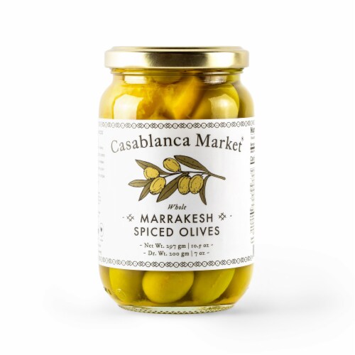 Casablanc market Whole Marrakesh Spiced Olives Perspective: front