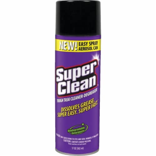 SuperClean Aerosol Cleaner & Degreaser Perspective: front
