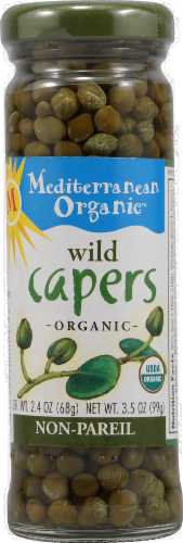 Mediterranean Organic Wild Capers Perspective: front