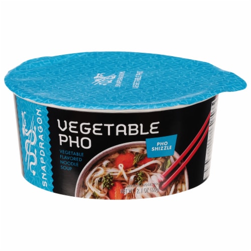 Snapdragon Vegetable Pho Instant Noodle Soup - 2.1 oz Perspective: front