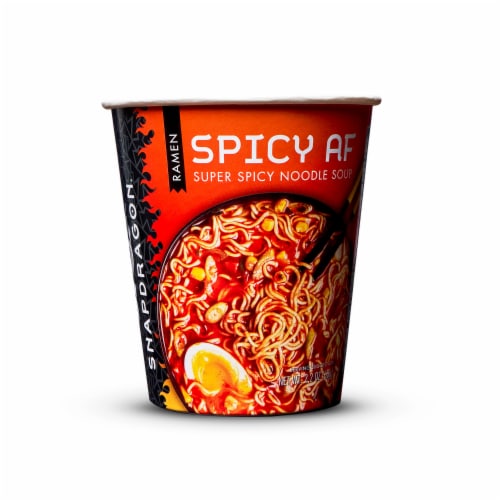 Snapdragon® Super Spicy AF Ramen Noodle Soup Perspective: front