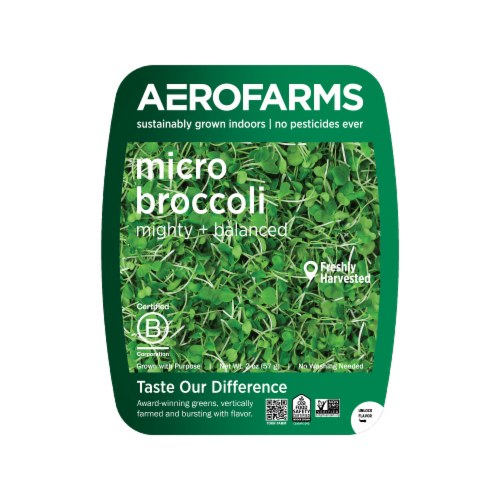 AeroFarms Micro Broccoli Perspective: front