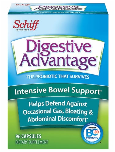 Schiff  Digestive Advantage® Intensive Bowel Support Perspective: front