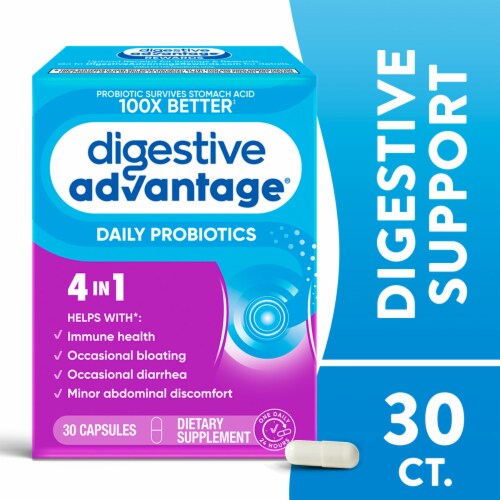 Digestive Advantage Daily Probiotic Perspective: front